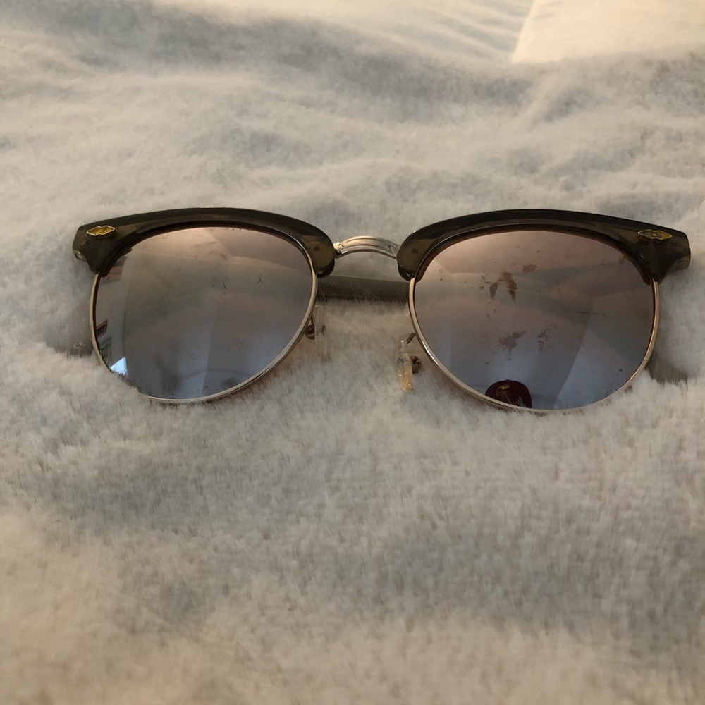 Plastic sunglasses